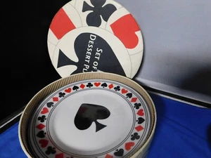 SET OF FOUR DESSERT PLATES - Picture 1 of 5