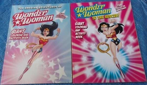 Adventures Of Wonder Woman Activity & Coloring Book Lot 2008 DC Comics Unused - Picture 1 of 7