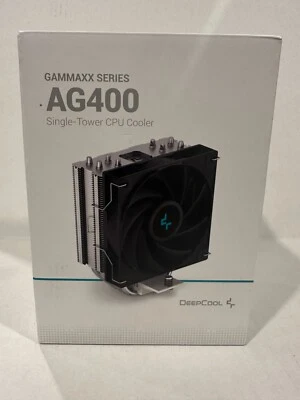 DeepCool Gammaxx Series AG400 Single-Tower LED CPU Air Cooler 120mm 4-Pin PWM - Image 1 of 3
