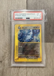 Steelix Aquapolis H23 Holo PSA 9 Mint Pokemon TCG - Picture 1 of 3