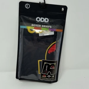 Odd Sox NWT Jurassic Park Dinosaur Boxer Briefs Size Small 28-30 - Picture 1 of 3