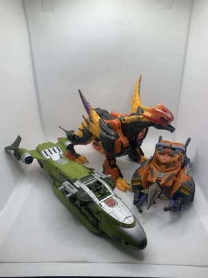 2000s Transformers Action Figures Lot Of 3 Landmine Dreadrock Scourge INCOMPLETE - Image 1 of 4