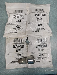 Gates  G25100-0608   Hydraulic Fitting MegaCrimp  (Qty 5) - Picture 1 of 3