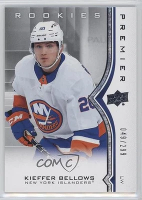 2020-21 Upper Deck Premier Rookies /299 Kieffer Bellows #91 Rookie RC - Image 1 of 2