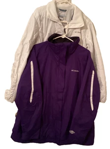 Jacke Columbia Interchange Ski Schnee 2-lagig Kapuze Fleece Innenmantel Gr. 2x - Bild 1 von 15