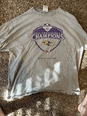Vintage Nike Men's Baltimore Ravens Shirt Super Bowl Xxxv Size 2xl Xxl - Image 1 of 4