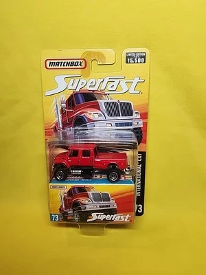  Camión Matchbox Superfast 2006 International CXT 2006 rojo diecast #73 nuevo en stock G Foto 1 de 4