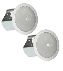2x JBL Professional Series Control 14C/T Two-Way 4" Coaxial Ceiling Speakers - Picture 1 of 5