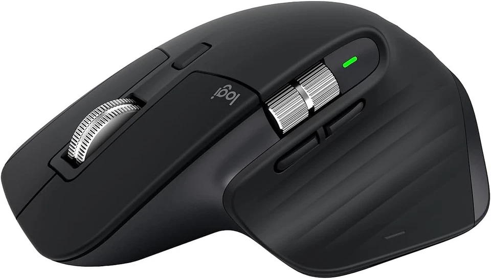 Logitech MX Master 3S - Wireless Performance Mouse with Fast Scrolling - Black - Image 1 of 3