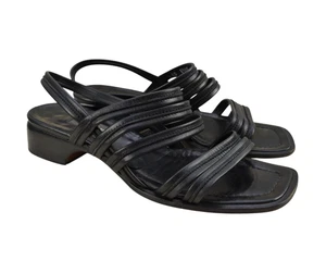 Bally Cecelia sandali in pelle made in Italy donna taglia EU 39 UK 6 US 8,5 - Foto 1 di 14