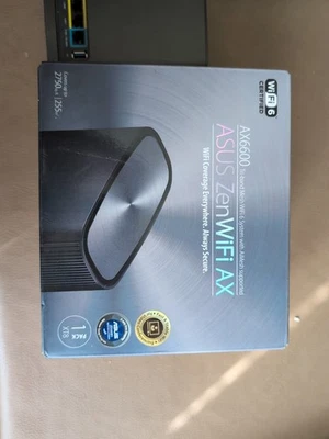 ASUS ZenWiFi AX6600 Tri-Band Mesh WiFi 6 System - - Black - Image 1 of 4