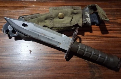 LÂMINA FIXA PHROBIS III M-9 com bainha original - Imagem 1 de 4