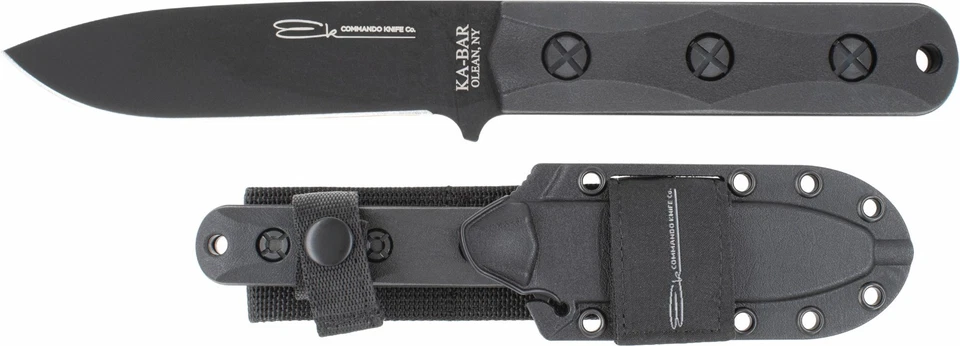 Ka-Bar EK51 Short Drop Point Ek Commando Fixed Blade