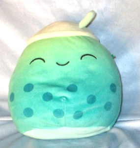 Gamestop Jakarria Blue Teal Boba Bubble Tea Original Squishmallow 8" Plush - Picture 1 of 6