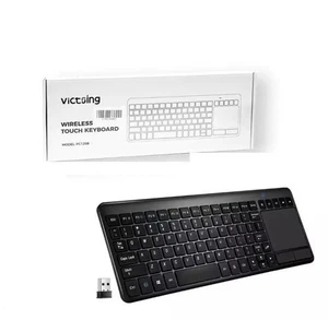 VicTsing Mini Tastiera Wireless Touchpad Ultra-Sottile, Tastiera Wireless All-in - Imagen 1 de 9