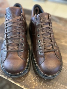 Men’s Dr. Martens 12083 Brown Leather Chukka Boot Shoe Low Cut 11 M - Picture 1 of 10