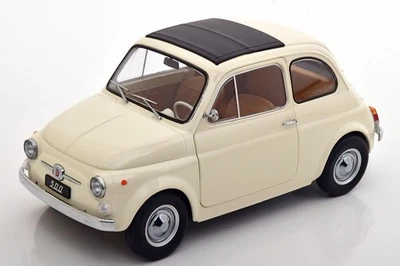 KK Scale KKDC120032 1/12 Fiat 500F 1968 Crema Modello Auto Diecast - Immagine 1 di 4