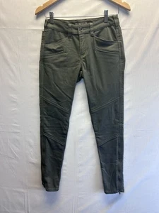 Pantalones ajustados tácticos 511 para mujer cremallera pantorrilla verde militar bolsillos dobles hasta la rodilla talla 0 - Imagen 1 de 7