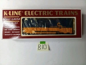 K-Line Trains K-640802 CHESAPEAKE & OHIO Classic Boxcar In Original Box - Picture 1 of 13