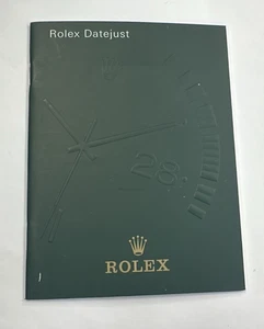 Rolex Datejust Booklet 552.05 I - 5.2001 Printed in Switzerland In Italian - Picture 1 of 7