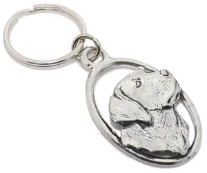 Silber Zinn Labrador Hund Schlüsselring Kette Herren Schießen Geschenk MANSCHETTENKNÖPFE DIREKT - Bild 1 von 6