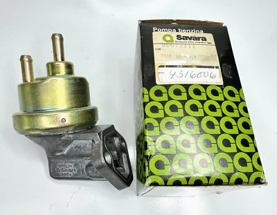 FIAT X1/9 Mechanical Fuel Pump 4316006 OEM SAVARA 90611111 - MADE IN ITALY VTG - Image 1 of 4
