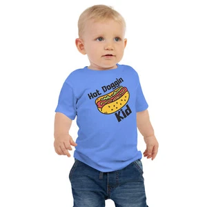 Hot Doggin Baby Jersey Short Sleeve Tee - Picture 1 of 4