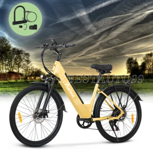 E-bike 26" 1000W 52V Electric 28Mph Bike Mountain Bicycle Fat Tire City Ebike - Picture 1 of 16