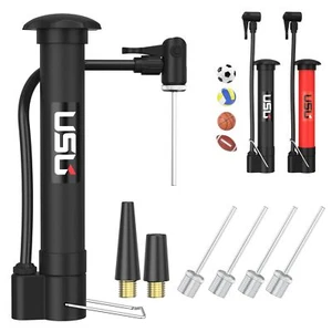 Sports Ball air Pump Manual Metal (Black) - Picture 1 of 7