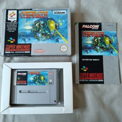 Cybernator Super Nintendo Game (SNES) *Boxed* - Image 1 of 4