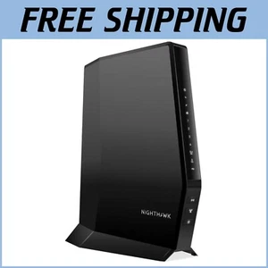 AX2700 Nighthawk Cable Modem Router - WiFi 6, 2,000 sq ft Coverage, 30-day Armor - Picture 1 of 10