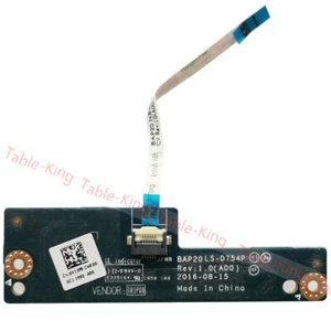 Power Button Board W/Cable for Dell Alienware 17 R5 NBX00020B00 BAP20 LS-D754P - Picture 1 of 4