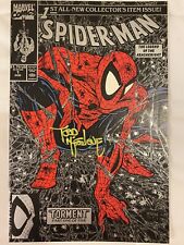 Spider-Man #1 Todd McFarlane Signed Silver Edition Marvel Comics 1990 Nm+ðŸ”¥ðŸ”¥