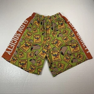 Flow Society Lacrosse Shorts Mens XL Tacos yellow - Picture 1 of 6