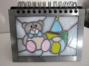 Anna by melanno 6 x 4 Inch Photo Book with Stained Glass Teddy Bear Cover *NEW* - Picture 1 of 3