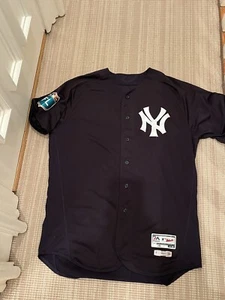 Joe Girardi 2016 Yankees Spring Training Game Used Jersey Steiner - Picture 1 of 9