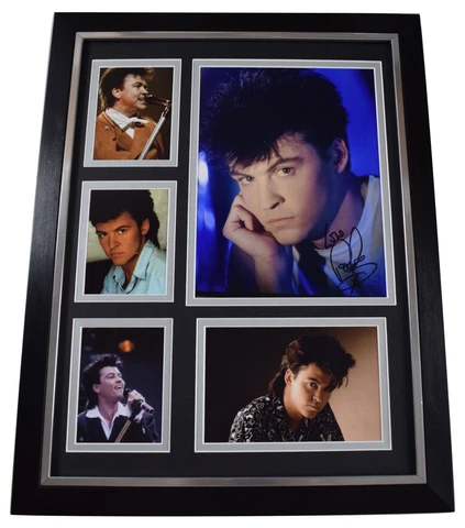 Paul Young Signed Autograph framed 16x12 photo display Music Singer COA AFTAL Cover