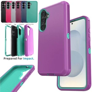 For Samsung Galaxy S25 Ultra S25+ S25 5G Phone Case Shockproof Heavy Duty Cover - Picture 1 of 56