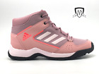 Big Kids Adidas Terrex Hyperhiker 5.5 Hiking High Top Shoes Almost Pink GZ9214