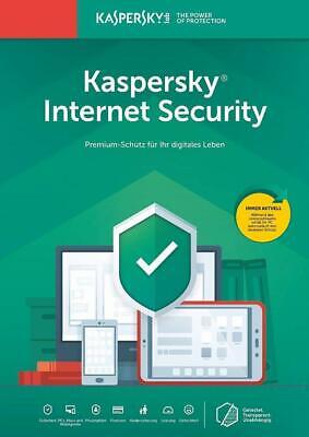 Kaspersky Internet Security 2022 1 Gerät 1 Jahr Per EMAIL SOFORT  • 4.99€