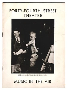 VIERUNDVIERZIG STRAßentheatermusik in der luft 1933 programm - Bild 1 von 1