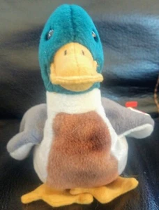 Ty Beanie Baby - JAKE, The Mallard Duck (1997) NEW WITH TAGS *RETIRED* - Picture 1 of 9