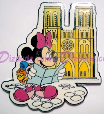 Disneyland París Landmark Series - Notre Dame - Pin Minnie - Pin Fotos 8888 Foto 1 de 2