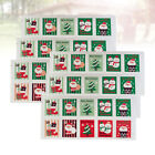 Merry Christmas Stickers 6 Sheets for Xmas Decoration
