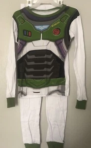 Buzz Lightyear 2pc Pjs Pajamas Sz 10 Boys Space Uniform Set - Picture 1 of 4