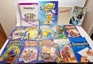 ABEKA Fourth 4th Grade Lot of 14 Books Homeschool Good Condition Quick Ship - Picture 1 of 13
