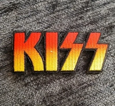KISS 3 INCH IRON-ON EMBROIDERED PATCHES MUSIC Rock N Roll Destroyer Gene Simmons - Image 1 of 3