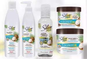 Mezcla de silicona | Productos para el cuidado del cabello con aceite de coco para cabello seco y dañado - Imagen 1 de 6