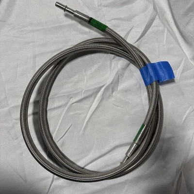 "Línea de combustible de acero inoxidable de 3/8"" 79"" de largo" Foto 1 de 3