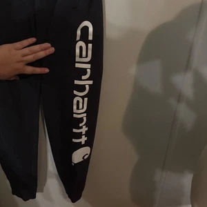 Carhartt Black Sweatpants Large Logo (Boys Large 14-16) - Picture 1 of 8